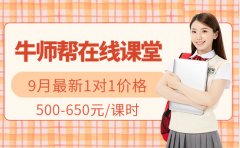 2026年9月最新更新 牛师帮在线课堂1对1价格