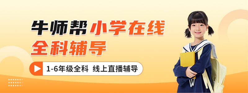 牛师帮小学全科辅导
